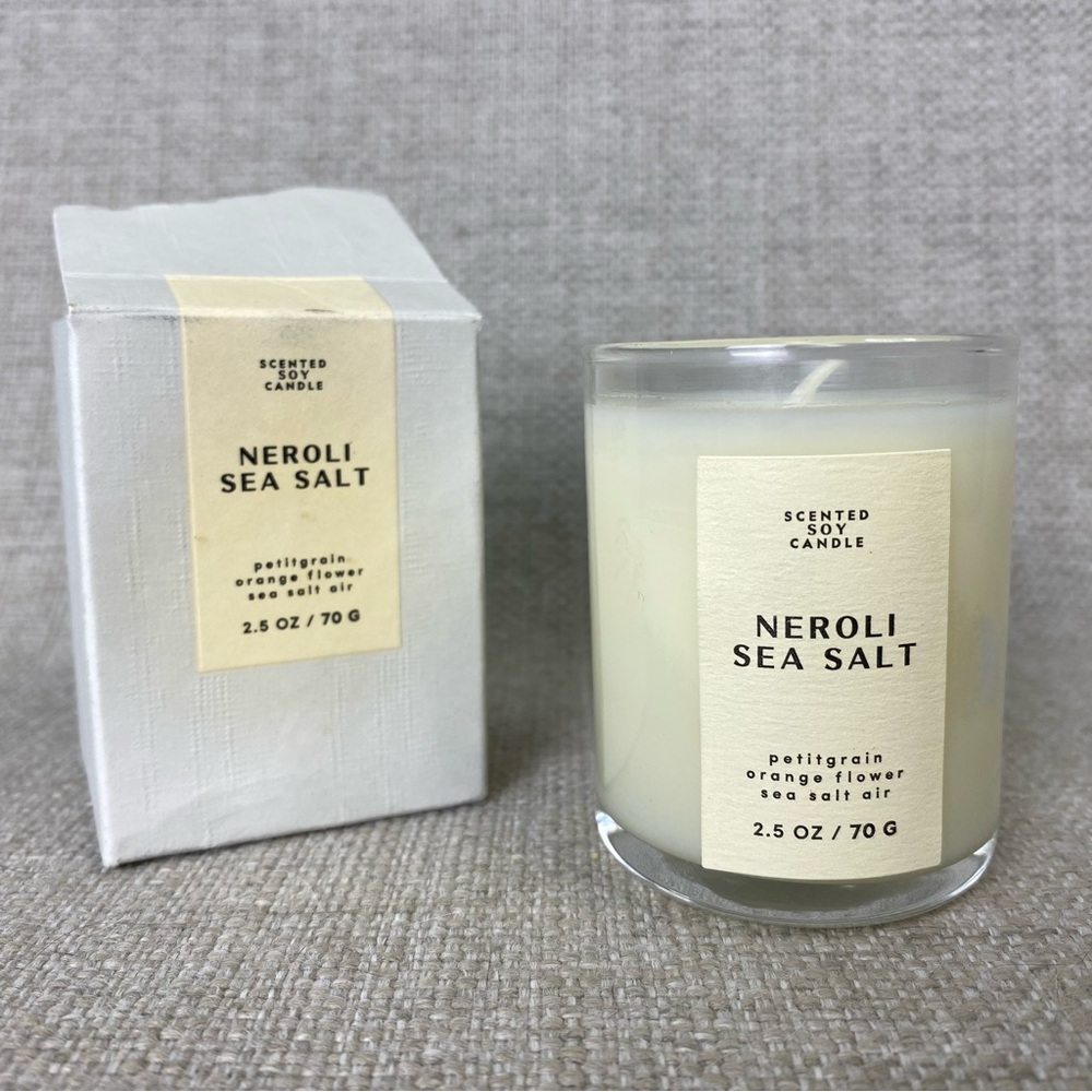 Madewell scented soy candle Neroli Sea Salt Small 2.5oz